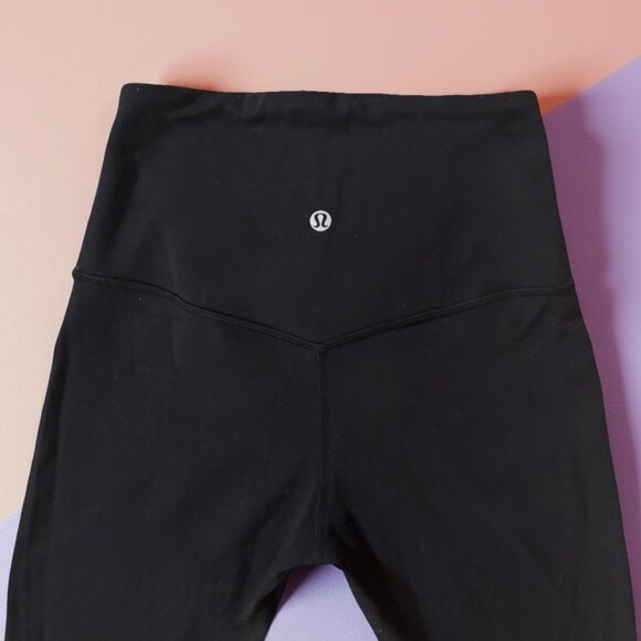 lululemon Align High-Rise Mini-Flare Pants, Black, Size 4 (Tall) - Picture 4 of 5